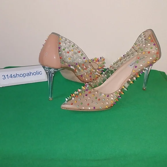 Steve Madden Multicolor Spiked Heels - Picture 4 of 6